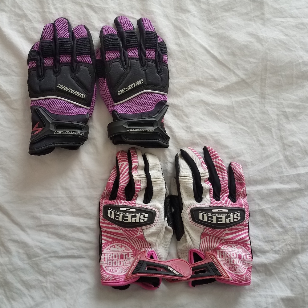 Summer motorcycle gloves